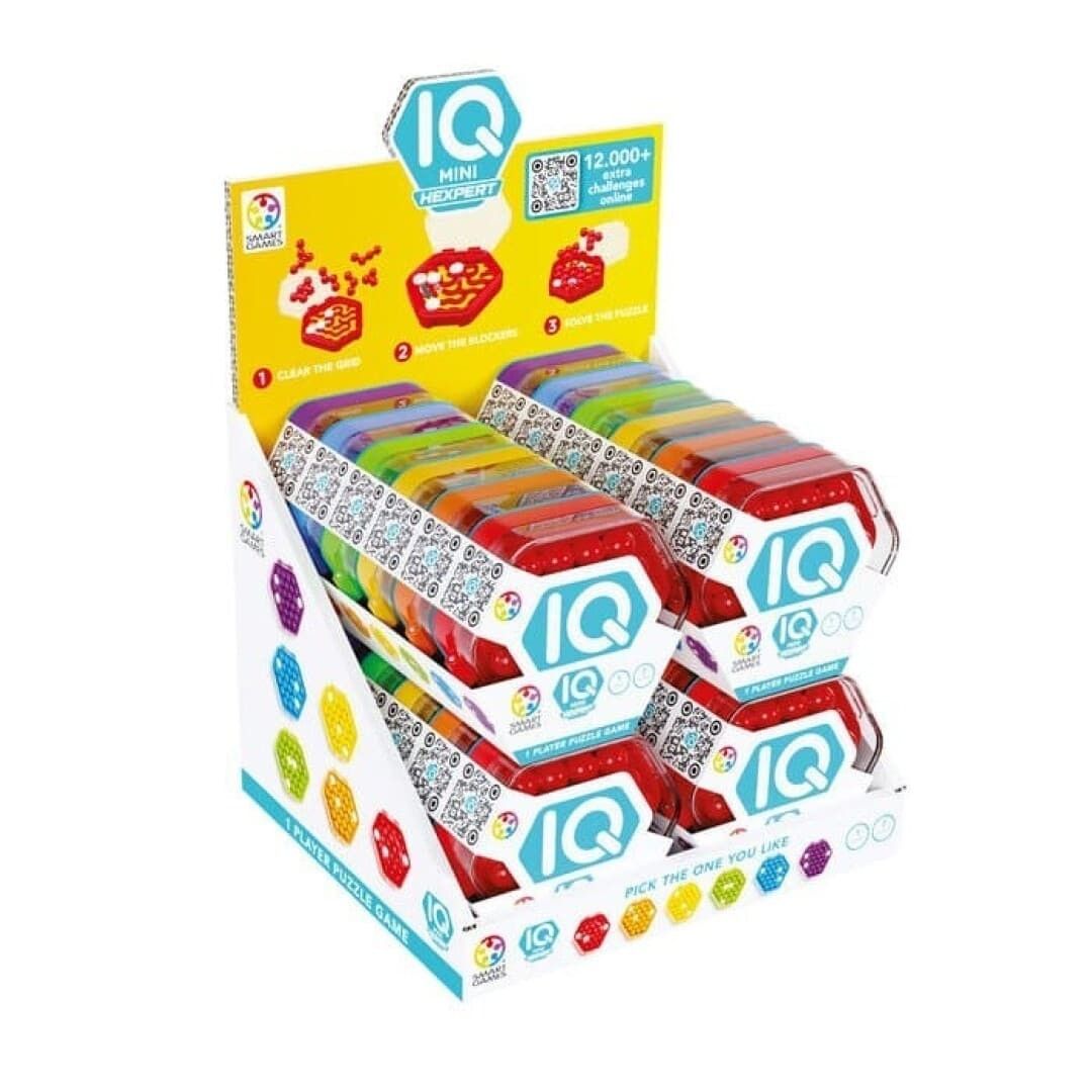 Primera imagen de IQ Mini Hexpert. Juego de lógica de Smart Games