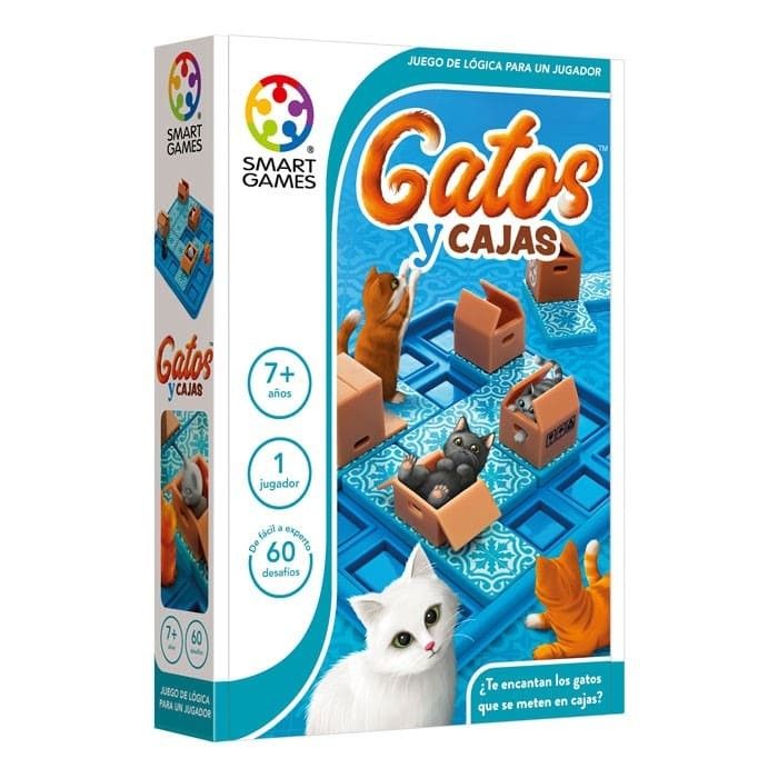 Sexta imagen de Gatos y Cajas. Juego de lógica de Smart Games