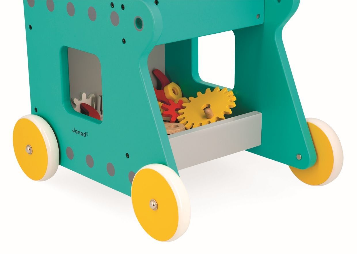 Novena imagen del Carrito Andador Robot Herramientas de Janod