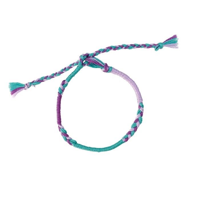 Cuarta imagen de 30 Pulseras enrolladas arco iris para crear de Janod
