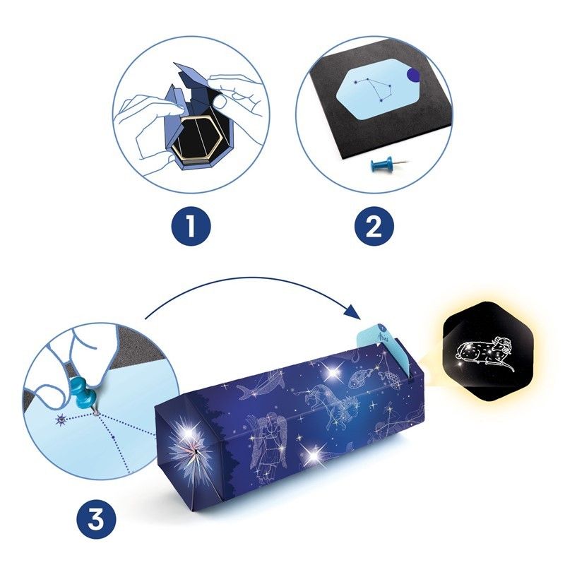 Tercera imagen de Crea tu proyector de Constelaciones. Do it Yourself de Djeco