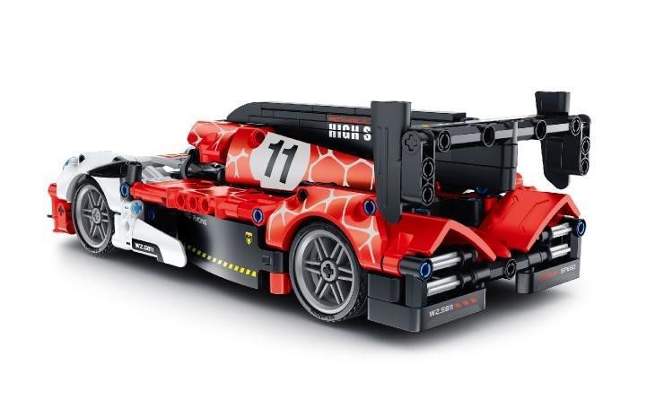 Tercera imagen del Coche de Carreras blanco y rojo 472 de iMMaster