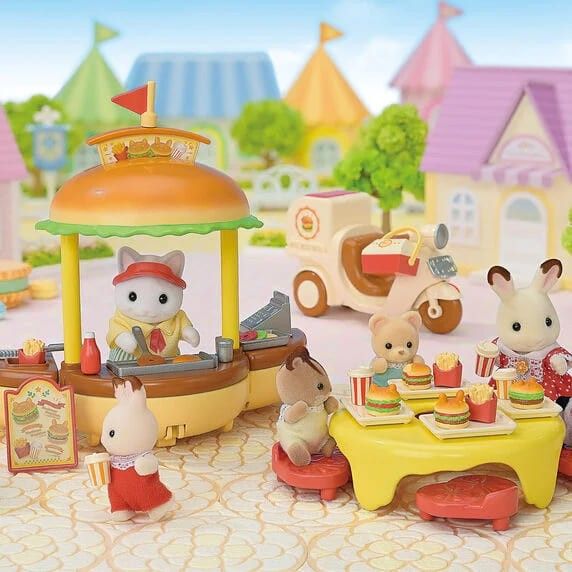 Tercera imagen del Puesto de Hamburguesas de Sylvanian Families