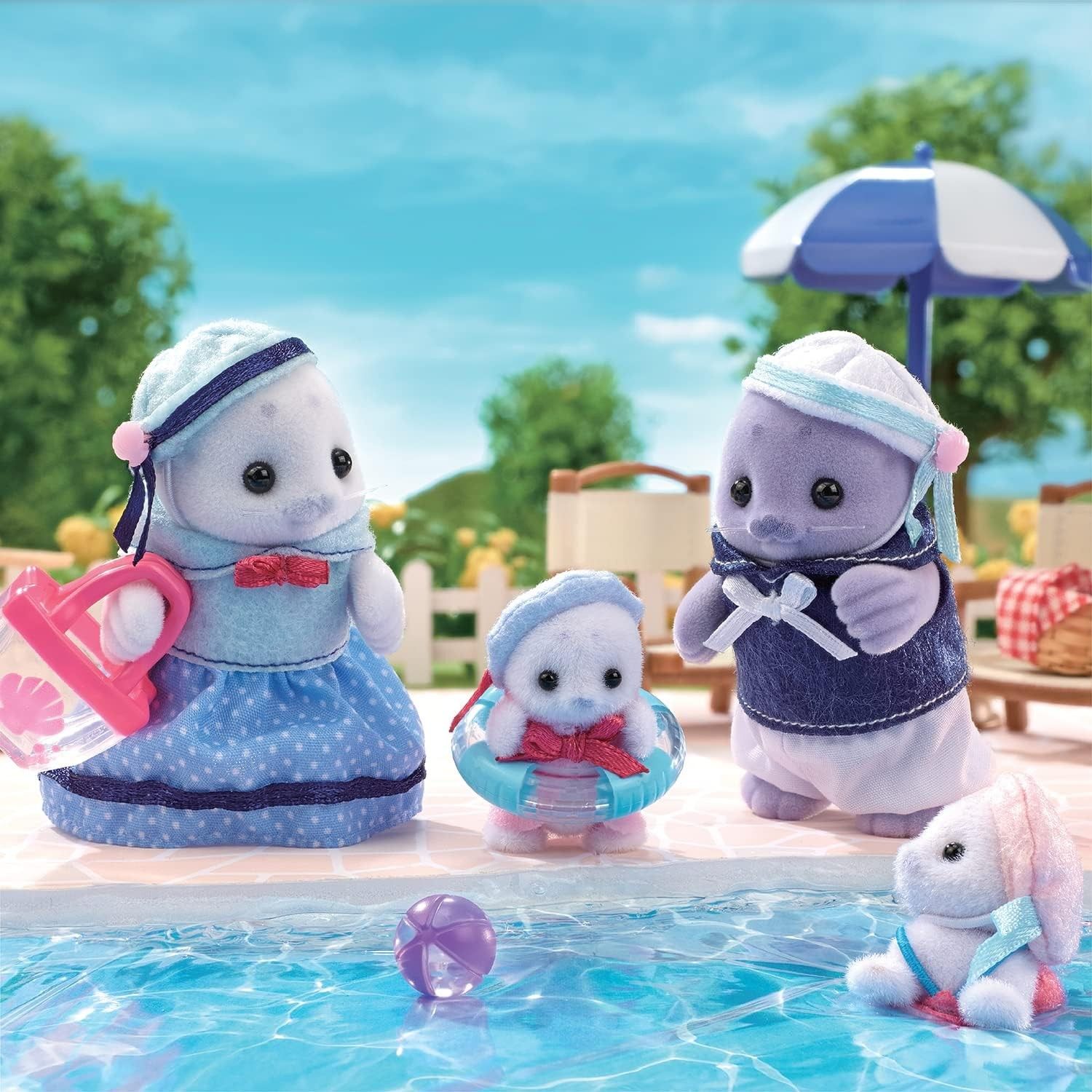 Sexta imagen de la Familia Foca de Sylvanian Families
