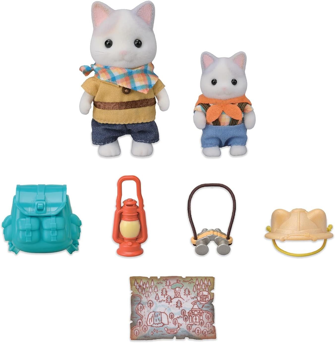 Segunda imagen del Set de Exploradores Hermanos Gato Latte de Sylvanian Families