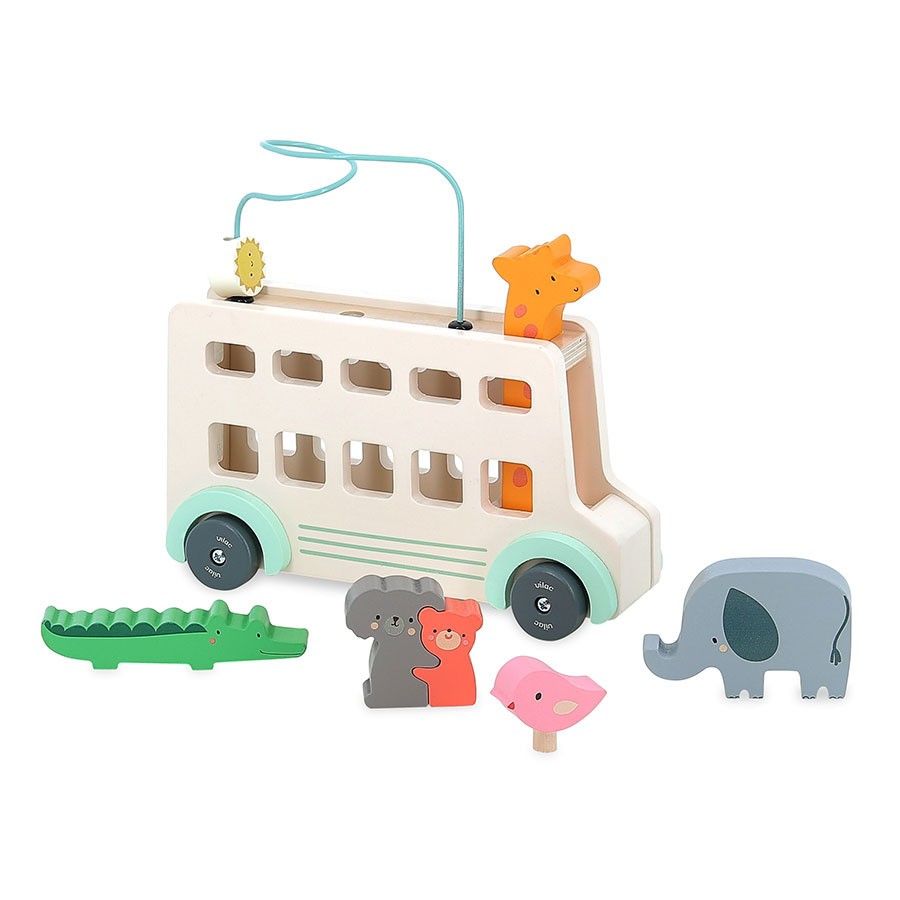 Quinta imagen del Autobús Animal, juego de aprendizaje temprano de Vilac