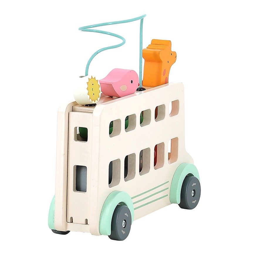 Tercera imagen del Autobús Animal, juego de aprendizaje temprano de Vilac
