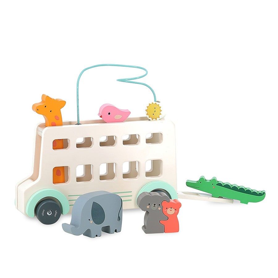 Segunda imagen del Autobús Animal, juego de aprendizaje temprano de Vilac