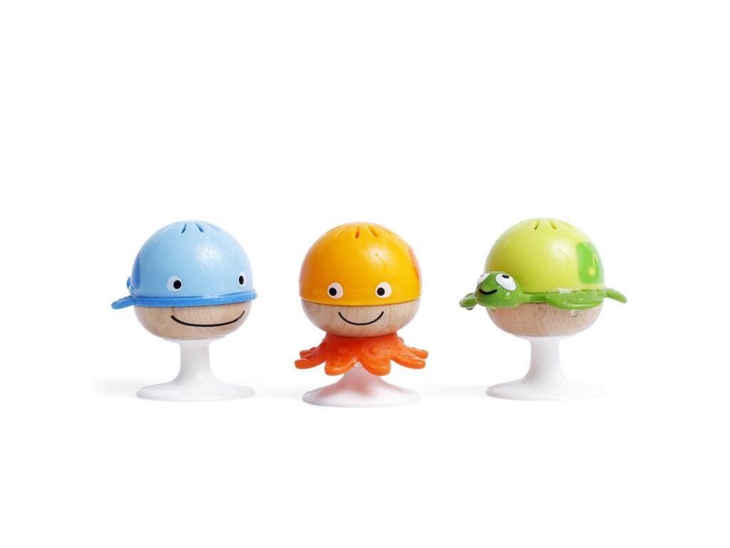 Primera imagen del Juego de 3 Sonajeros Adhesivos de Hape