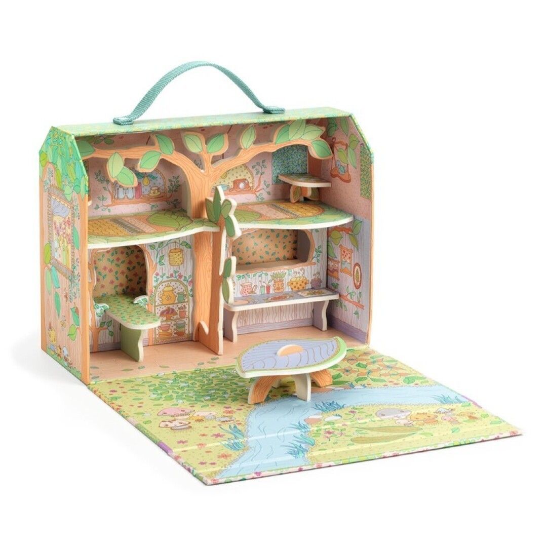 Primera imagen de la Casita de Sylvia & Fox's Tinyly de Djeco