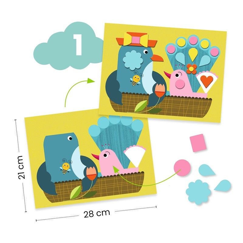 Segunda imagen del Cofre Multiactividades El Gato y sus amigos de Djeco