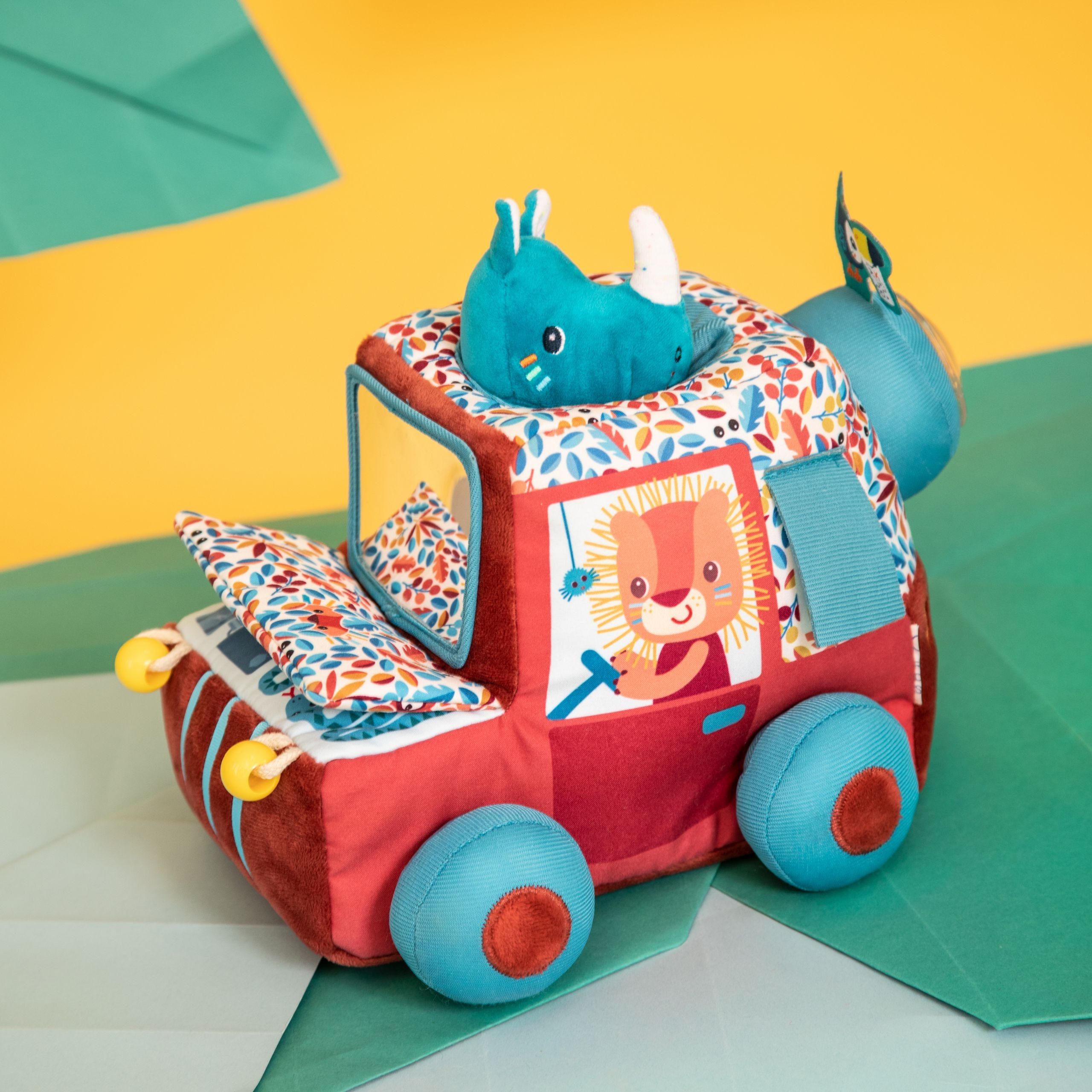 Primera imagen del Coche de Actividades Safari Jack de Lilliputiens