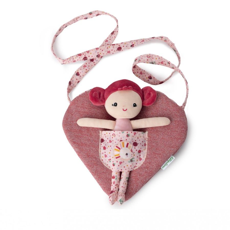 Primera imagen del Bolso Corazón con muñeca Aline de Lilliputiens