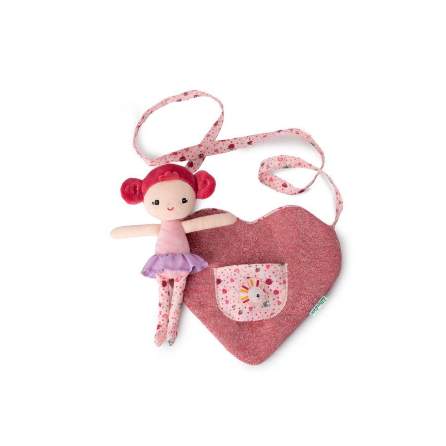 Tercera imagen del Bolso Corazón con muñeca Aline de Lilliputiens