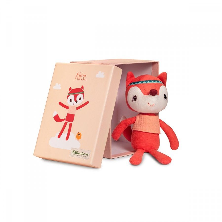 Primera imagen del Peluche Amoroso ECO Alice de Lilliputiens