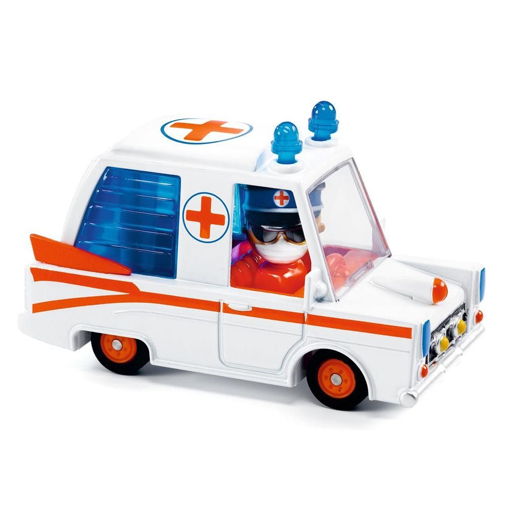 Primera imagen de Hurry Ambulance. Crazy Motors de Djeco