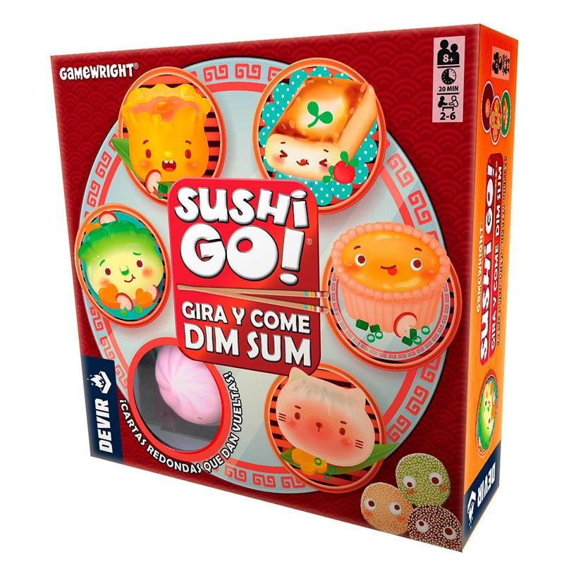 Primera imagen de Sushi Go! Gira y Come Dim Sum de Devir