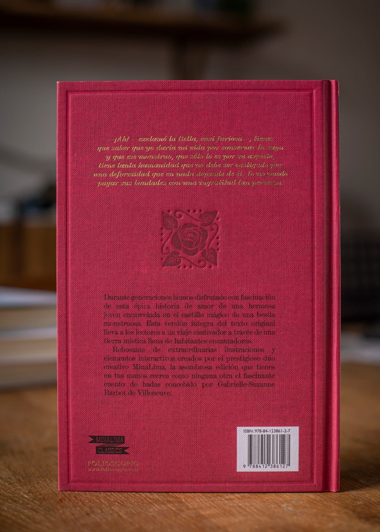 Última imagen de La Bella y la Bestia. Pop-Up de Folioscopio