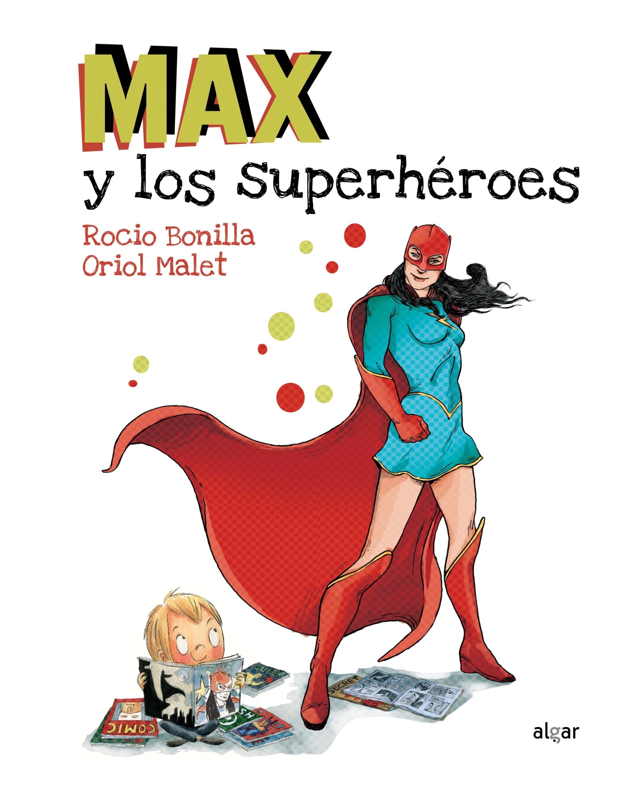 Primera imagen de Max y los Superhéroes de Algar