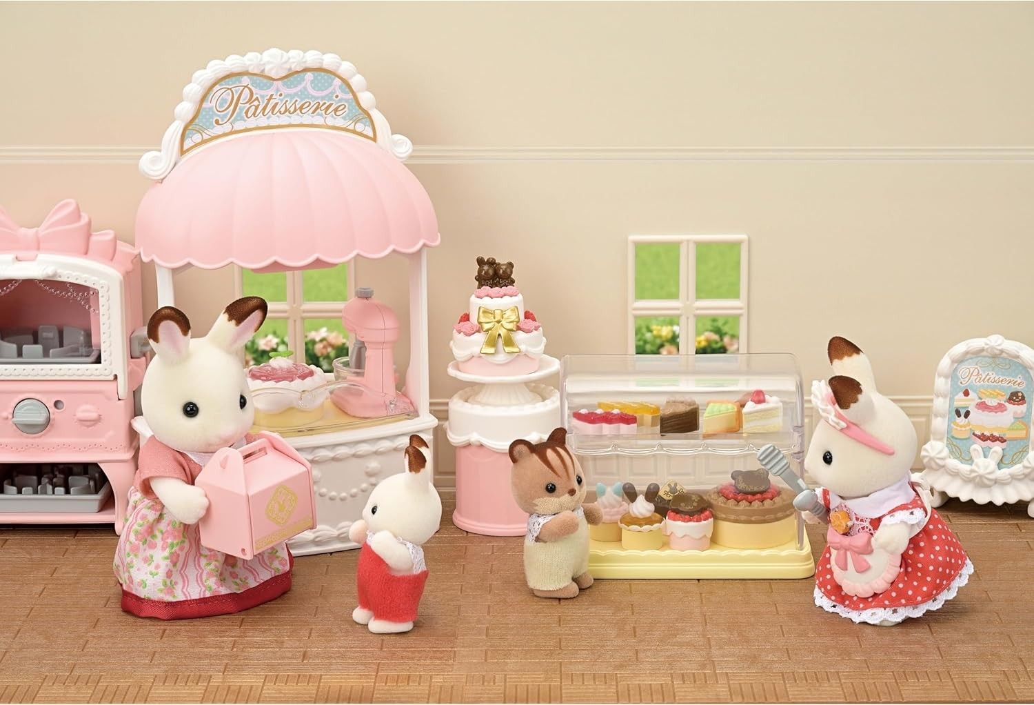Quinta imagen del Set de Pastelería de Sylvanian Families