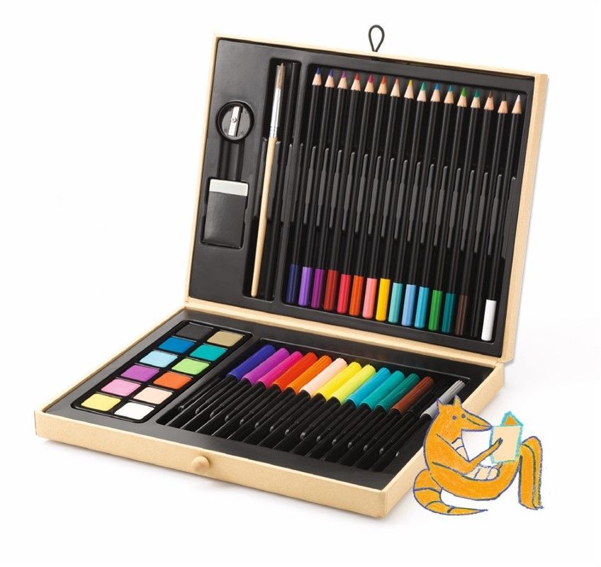Segunda imagen de la Caja de Colores 47 piezas de Djeco