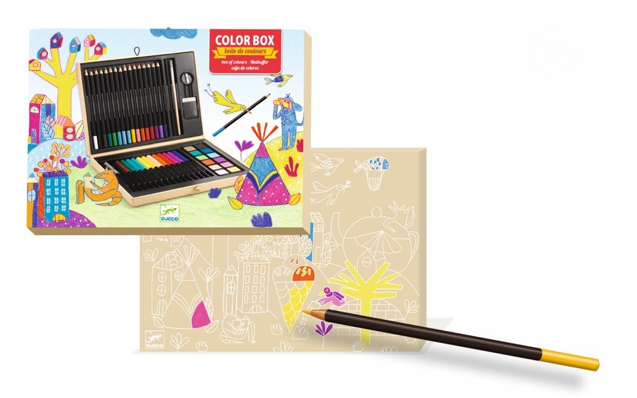Tercera imagen de la Caja de Colores 47 piezas de Djeco