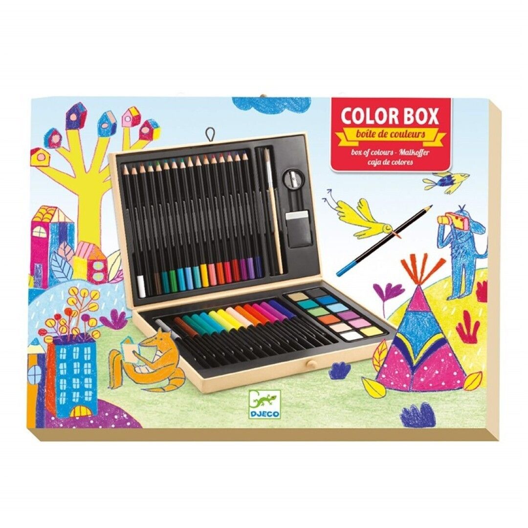 Primera imagen de la Caja de Colores 47 piezas de Djeco