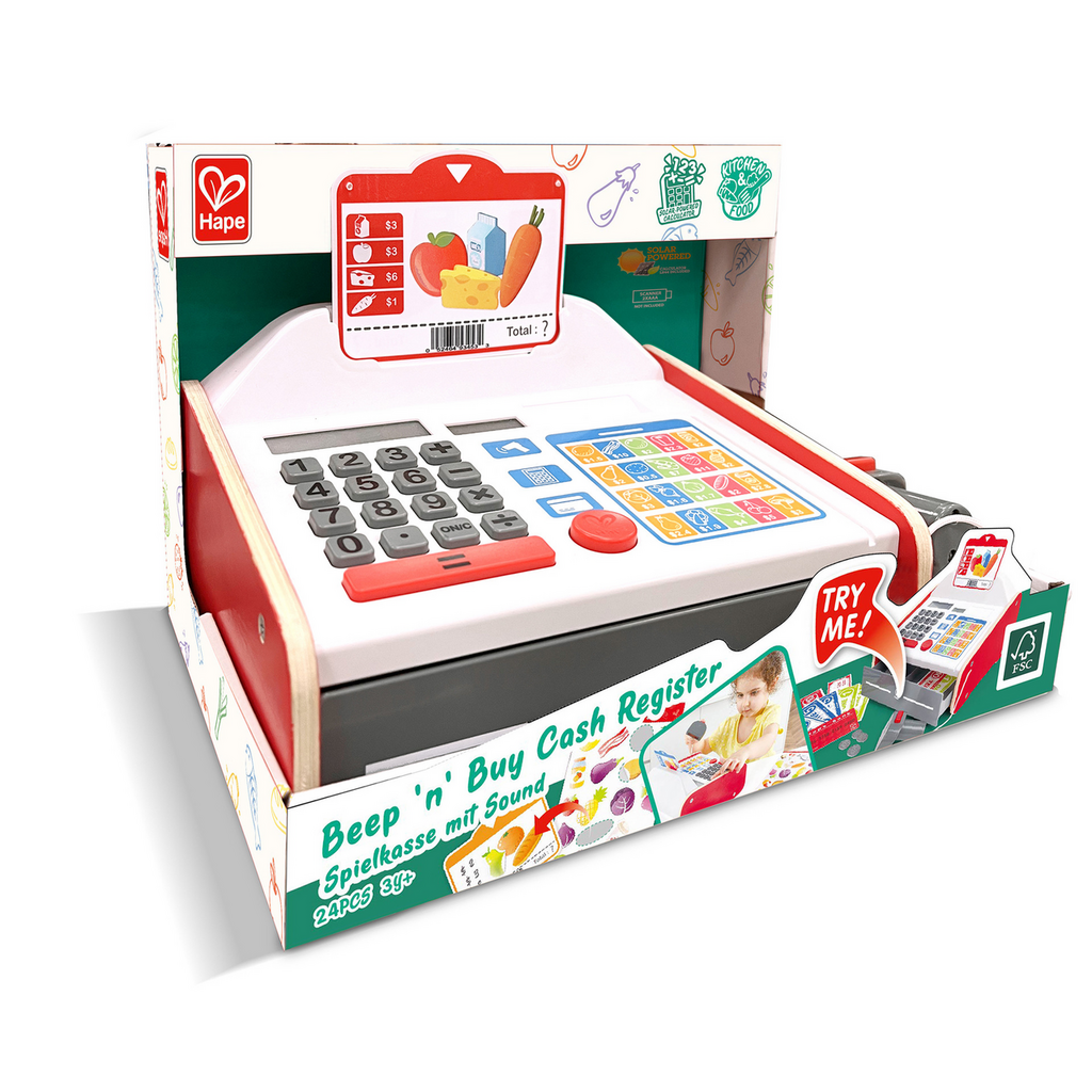 Segunda imagen de la Caja Registradora Beep 'n' Buy de Hape