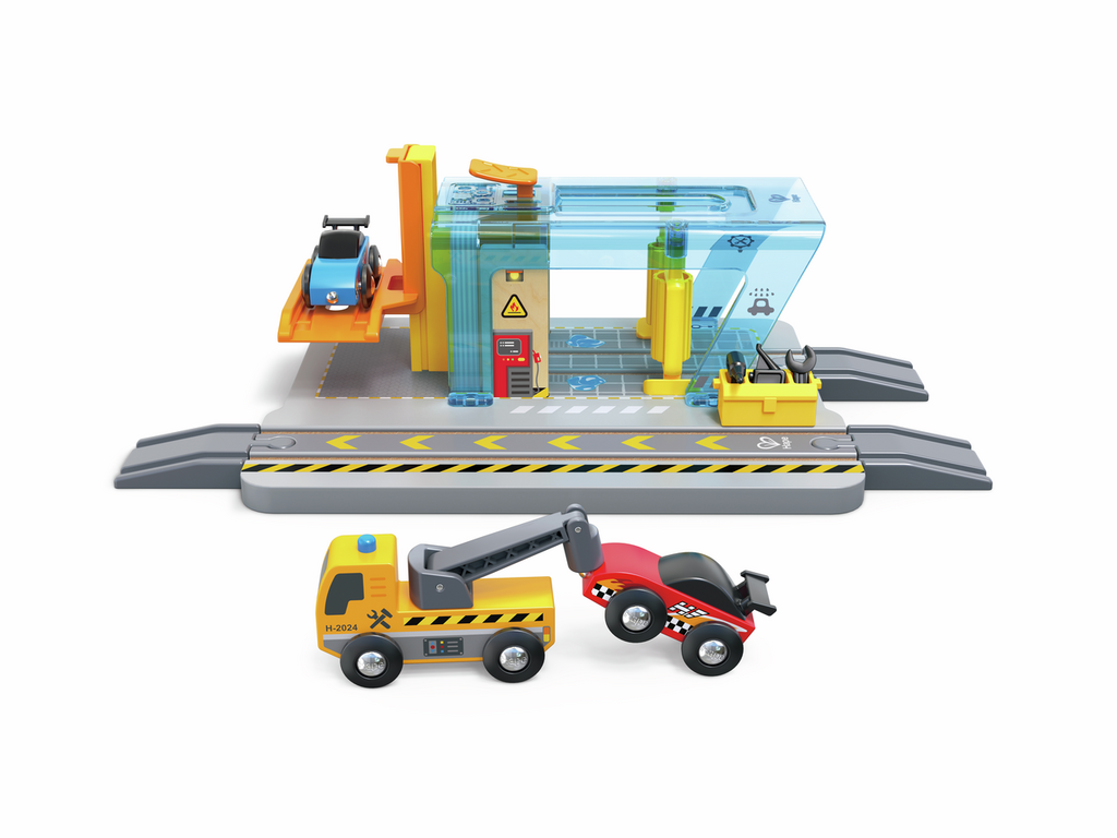 Primera imagen del Set de Estación de Reparación y Lavado de Hape