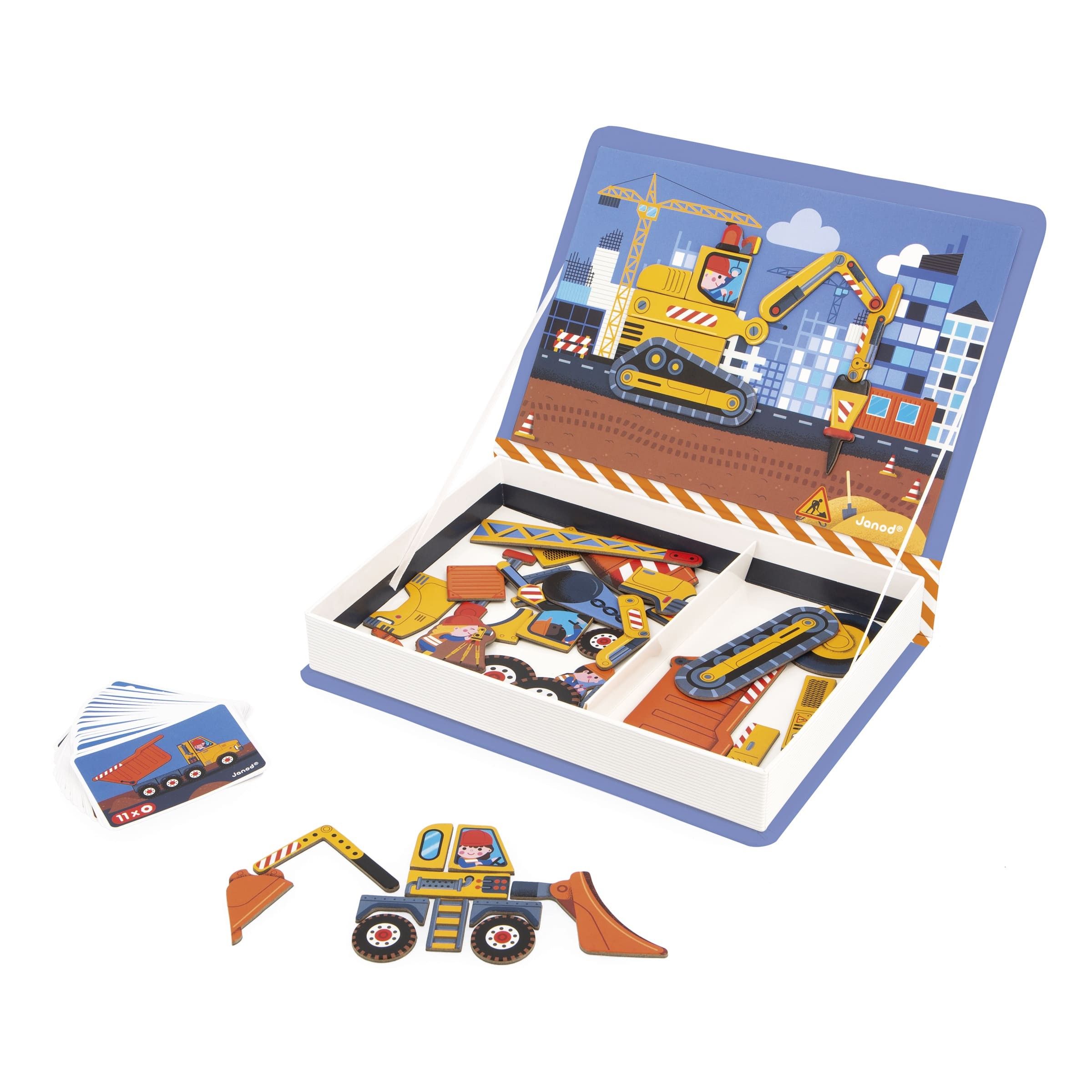 Segunda imagen del Magnetibook Construcción de Janod