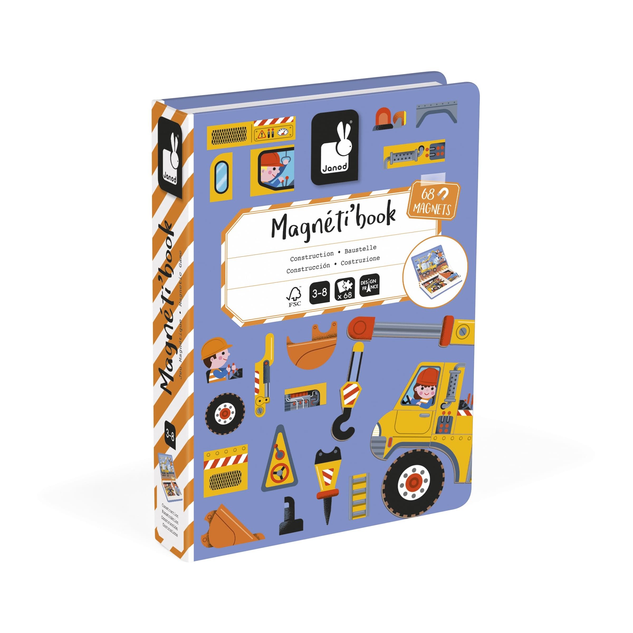 Sexta imagen del Magnetibook Construcción de Janod