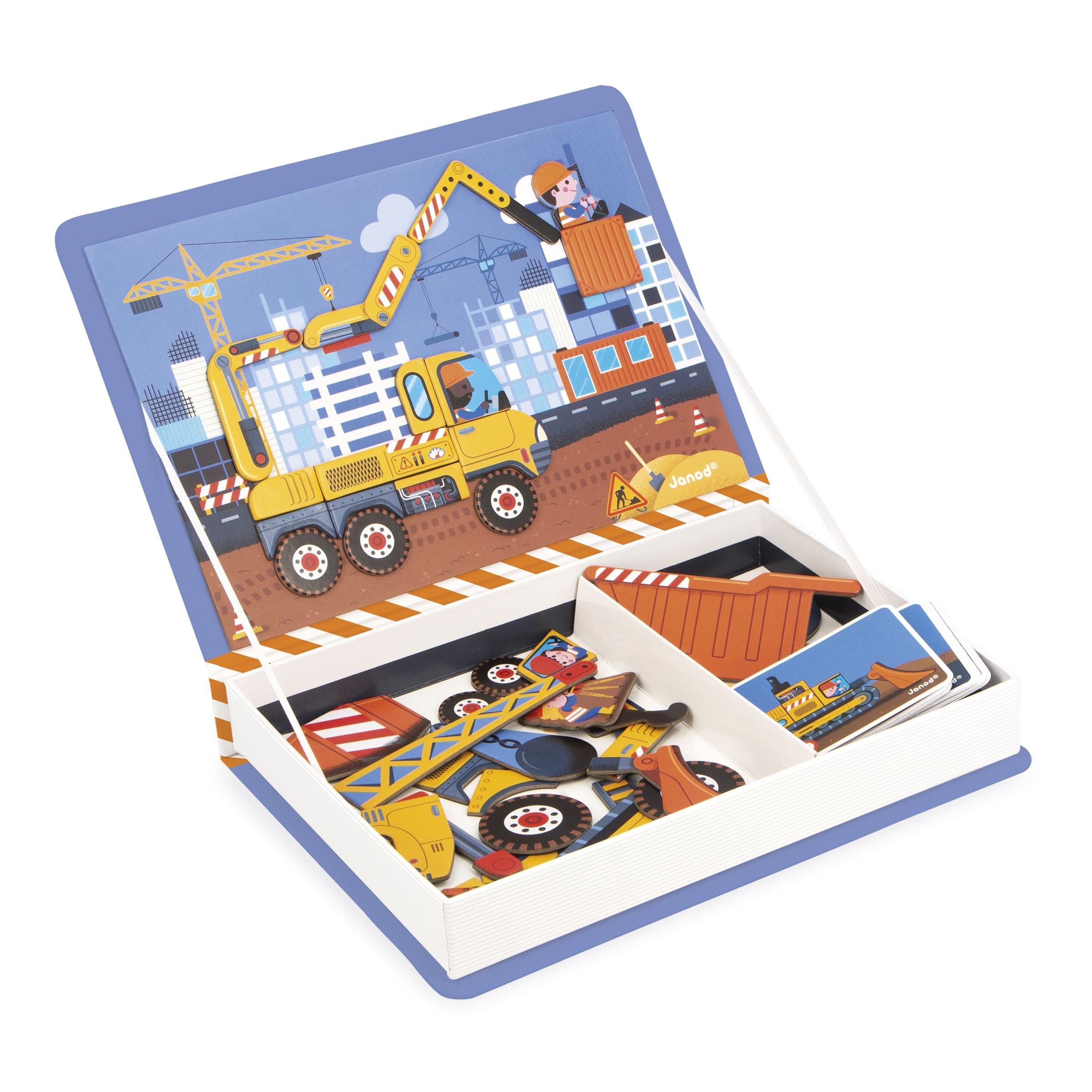 Tercera imagen del Magnetibook Construcción de Janod