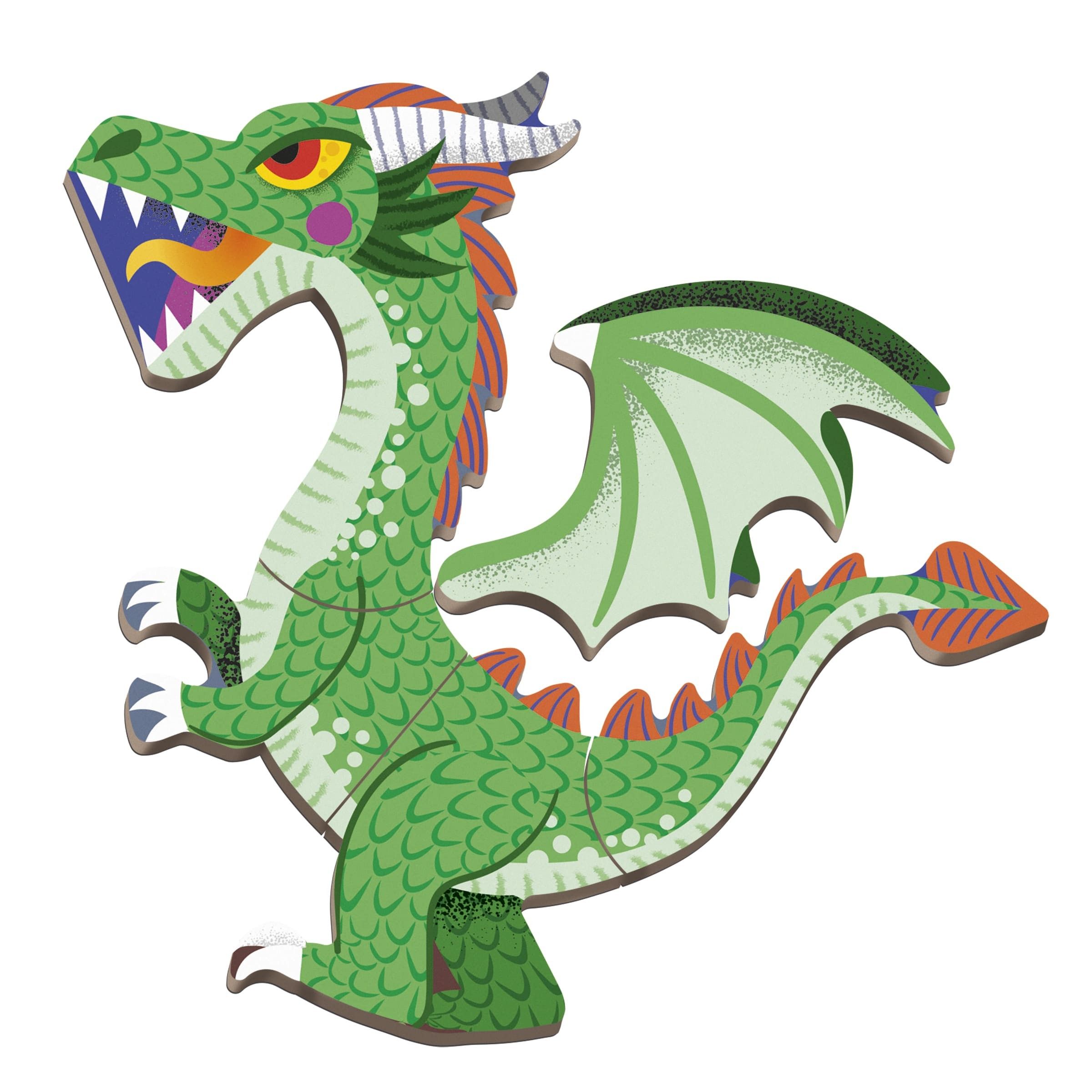 Quinta imagen del Magnetibook Dragones de Janod