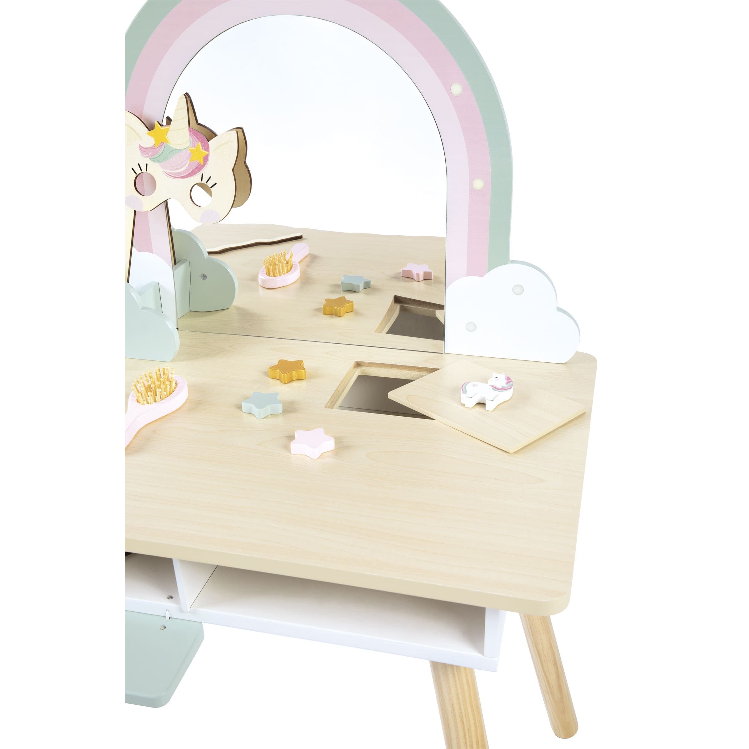 Cuarta imagen del Tocador Infantil Unicornio de Janod