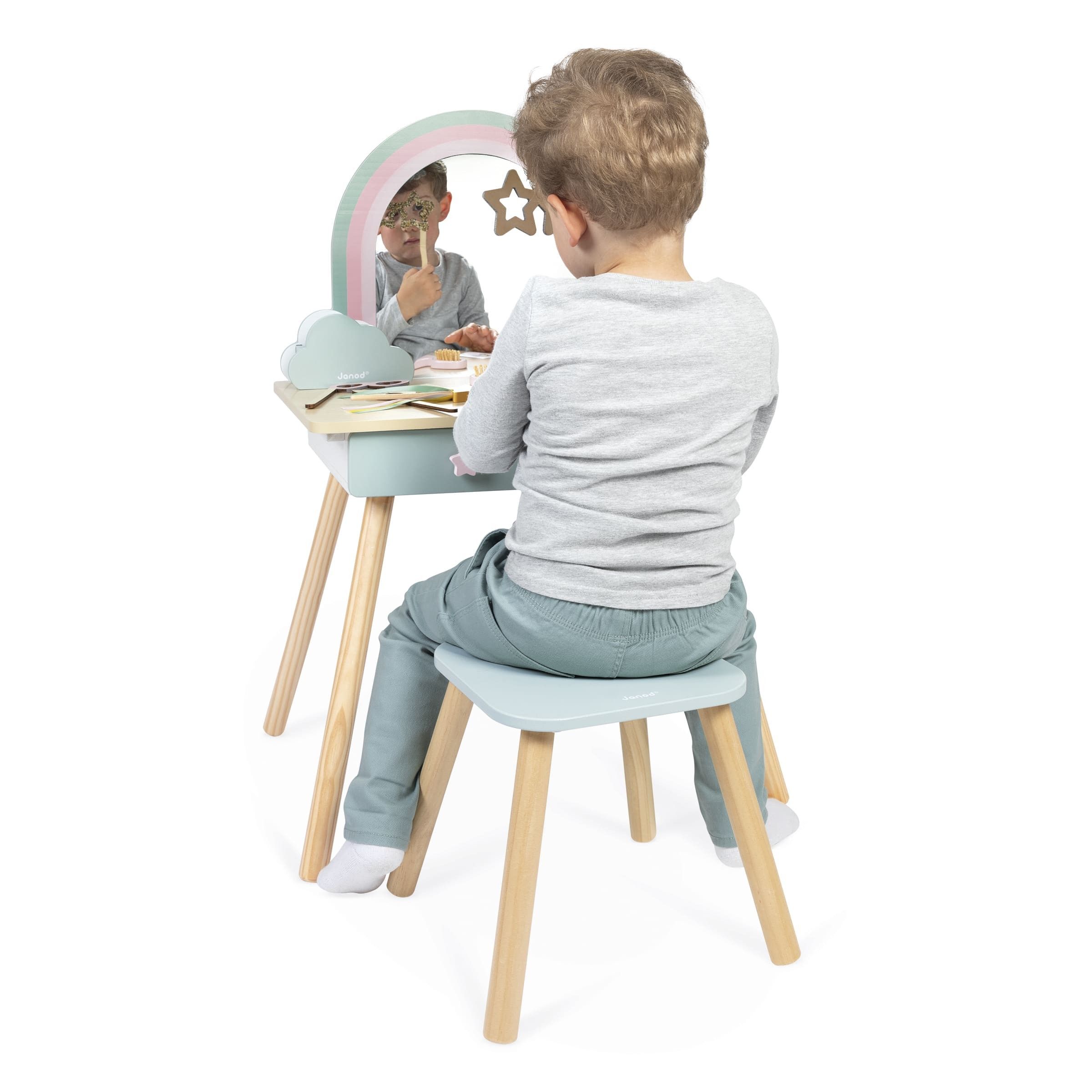 Octava imagen del Tocador Infantil Unicornio de Janod