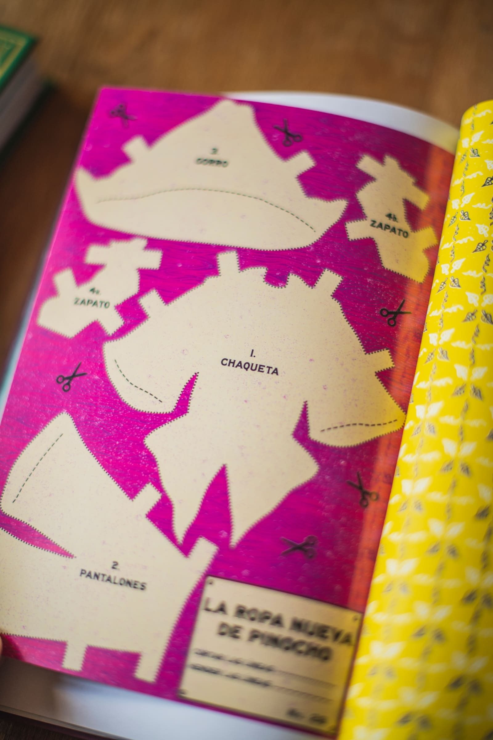 Séptima imagen de Las aventuras de Pinocho. Pop-Up de Folioscopio