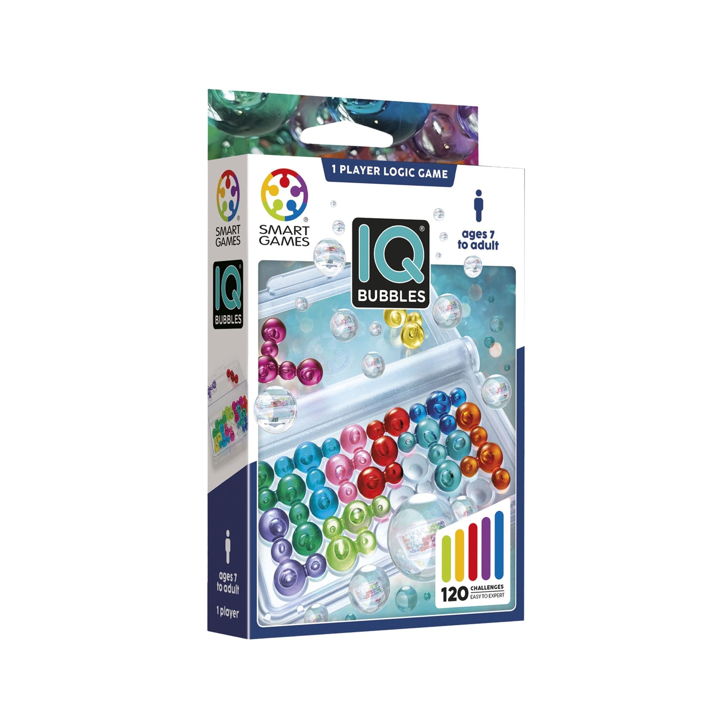 Primera imagen de IQ Bubbles. Juego de Lógica de Smart Games