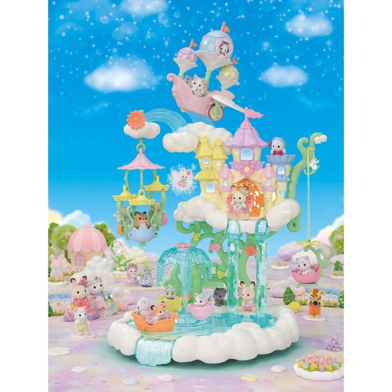 Sexta imagen del Barco Fantasía Floral de Sylvanian Families