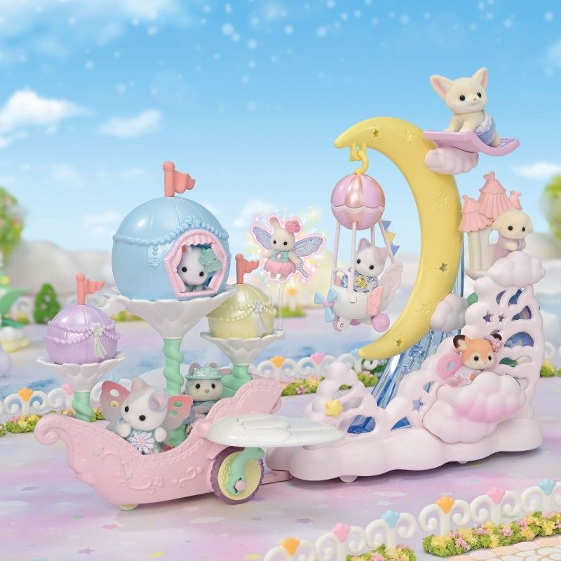 Quinta imagen del Barco Fantasía Floral de Sylvanian Families
