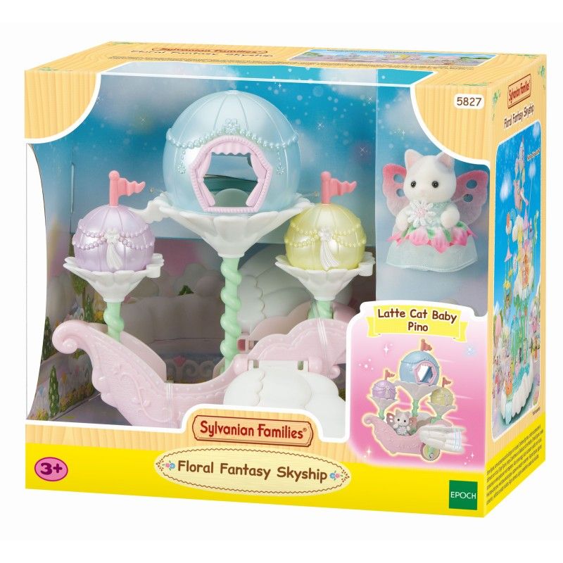 Segunda imagen del Barco Fantasía Floral de Sylvanian Families