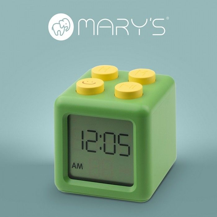 Primera imagen de Mary's Reloj Despertador Block Verde