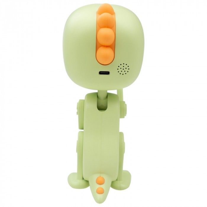 Novena imagen de Mary's Reloj Despertador Robo-Dino Verde