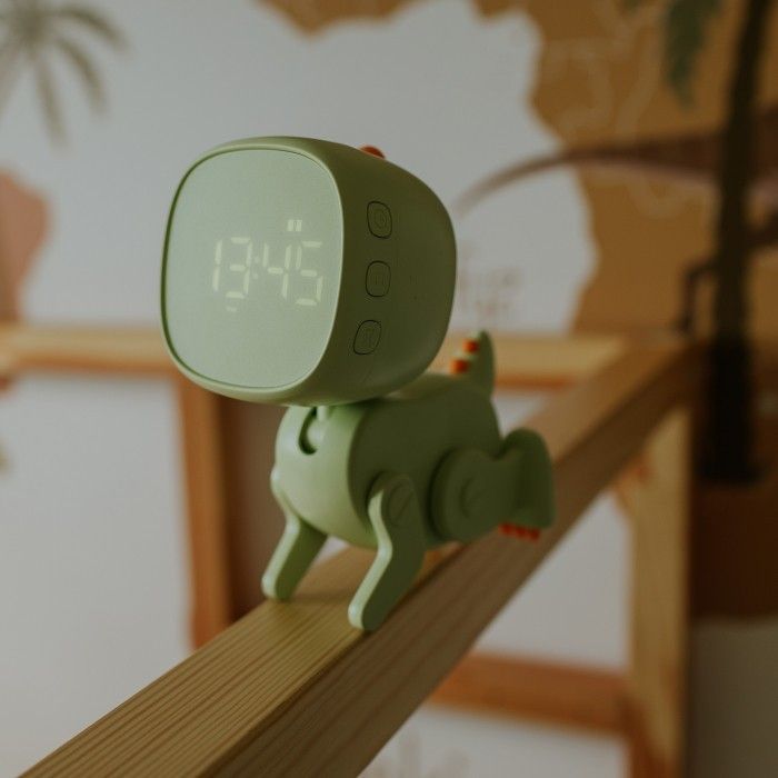 Sexta imagen de Mary's Reloj Despertador Robo-Dino Verde