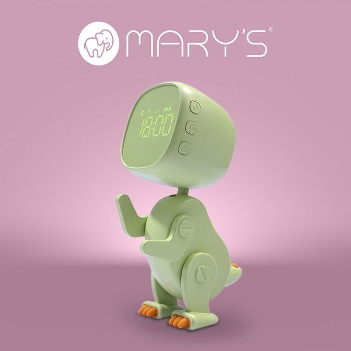 Primera imagen de Mary's Reloj Despertador Robo-Dino Verde