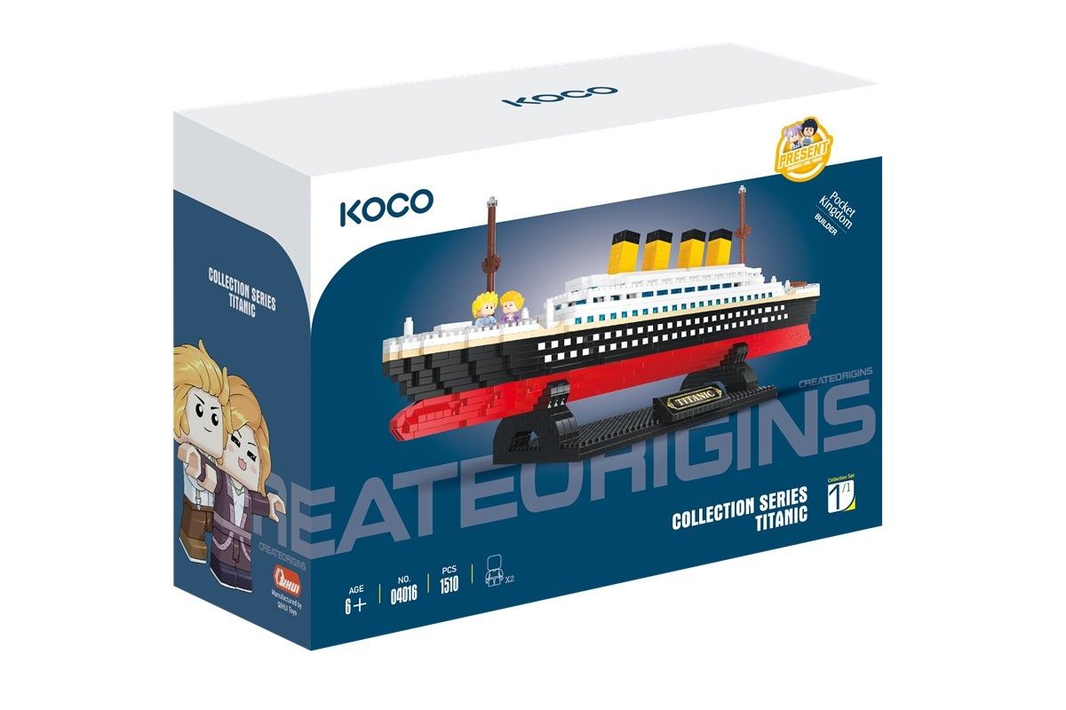 Segunda imagen de Titanic 1510 piezas de KOCO