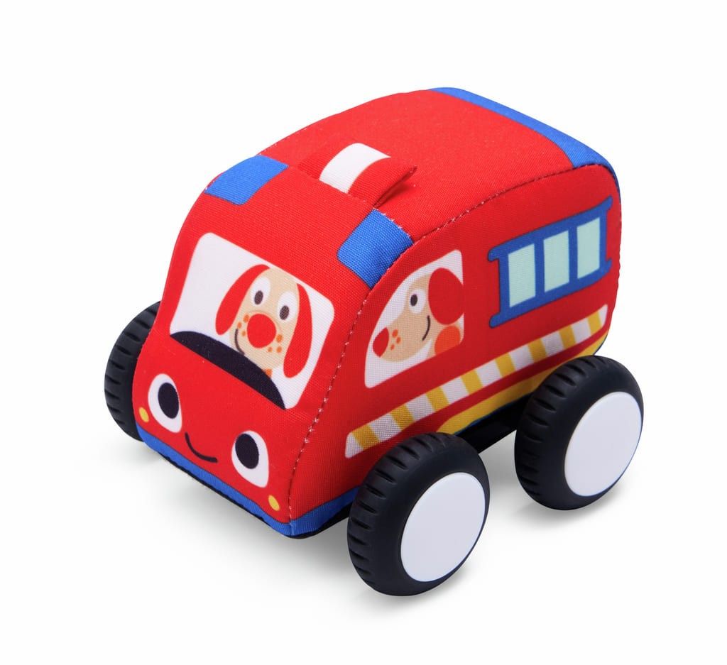 Décima imagen del Set de coches de peluche en bolsa de almacenamiento desplegable de Hape
