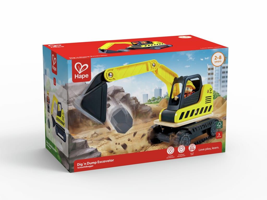 Segunda imagen de la Excavadora Dig'N Dump de Hape