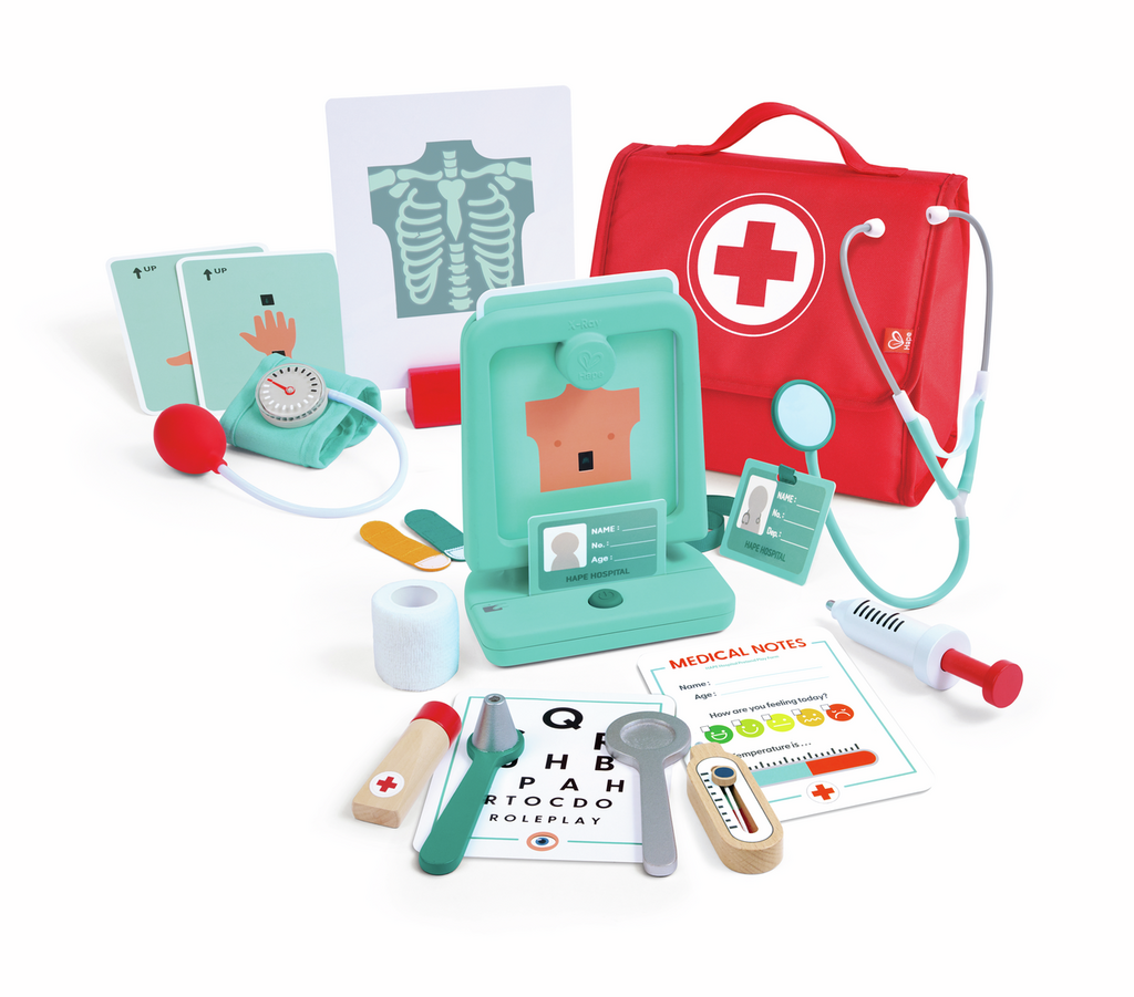Primera imagen del Maletín Médico el Pequeño Doctor de Hape