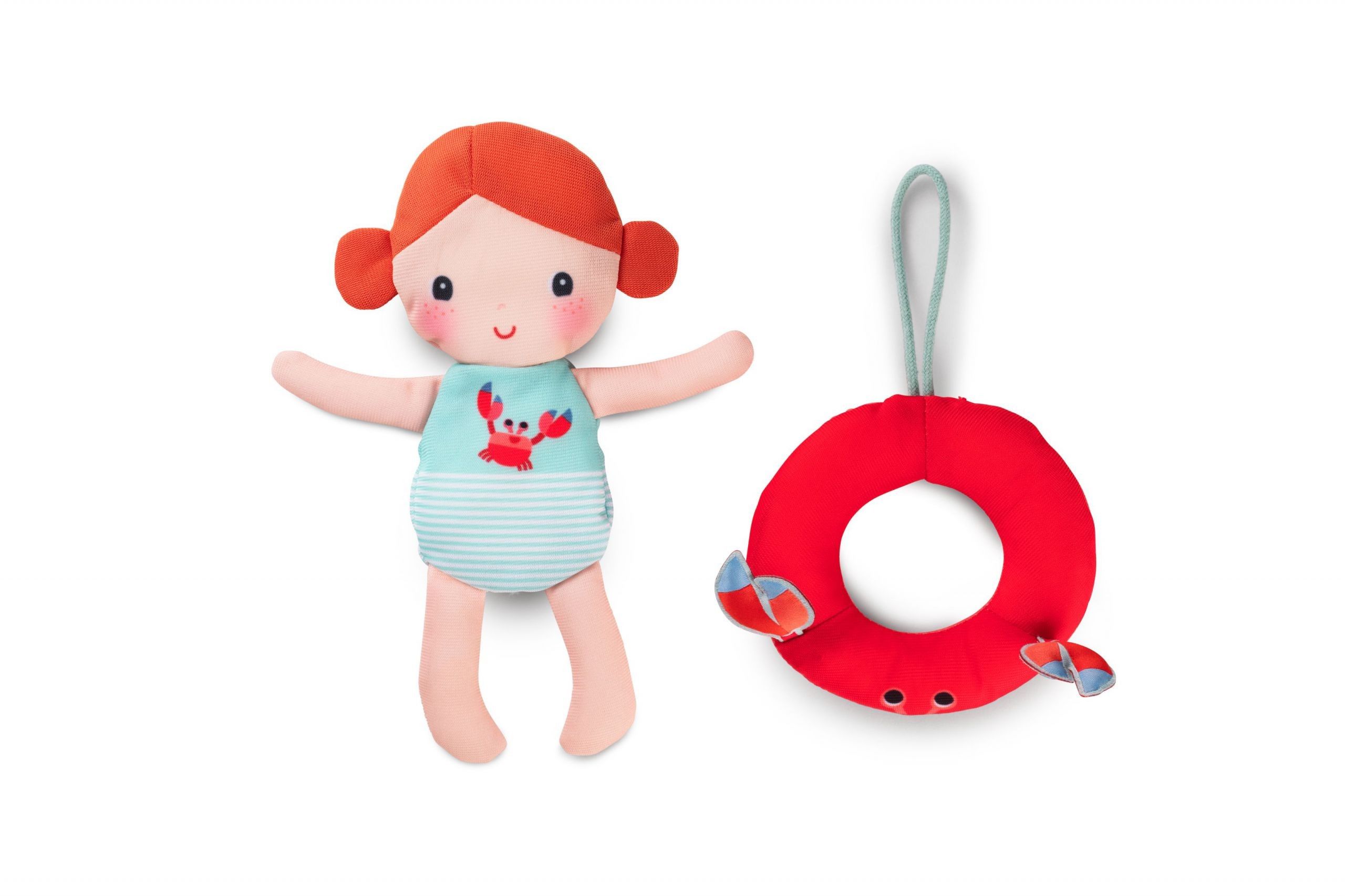 Segunda imagen de Axelle Muñeca de Baño Cangrejo de Lilliputiens