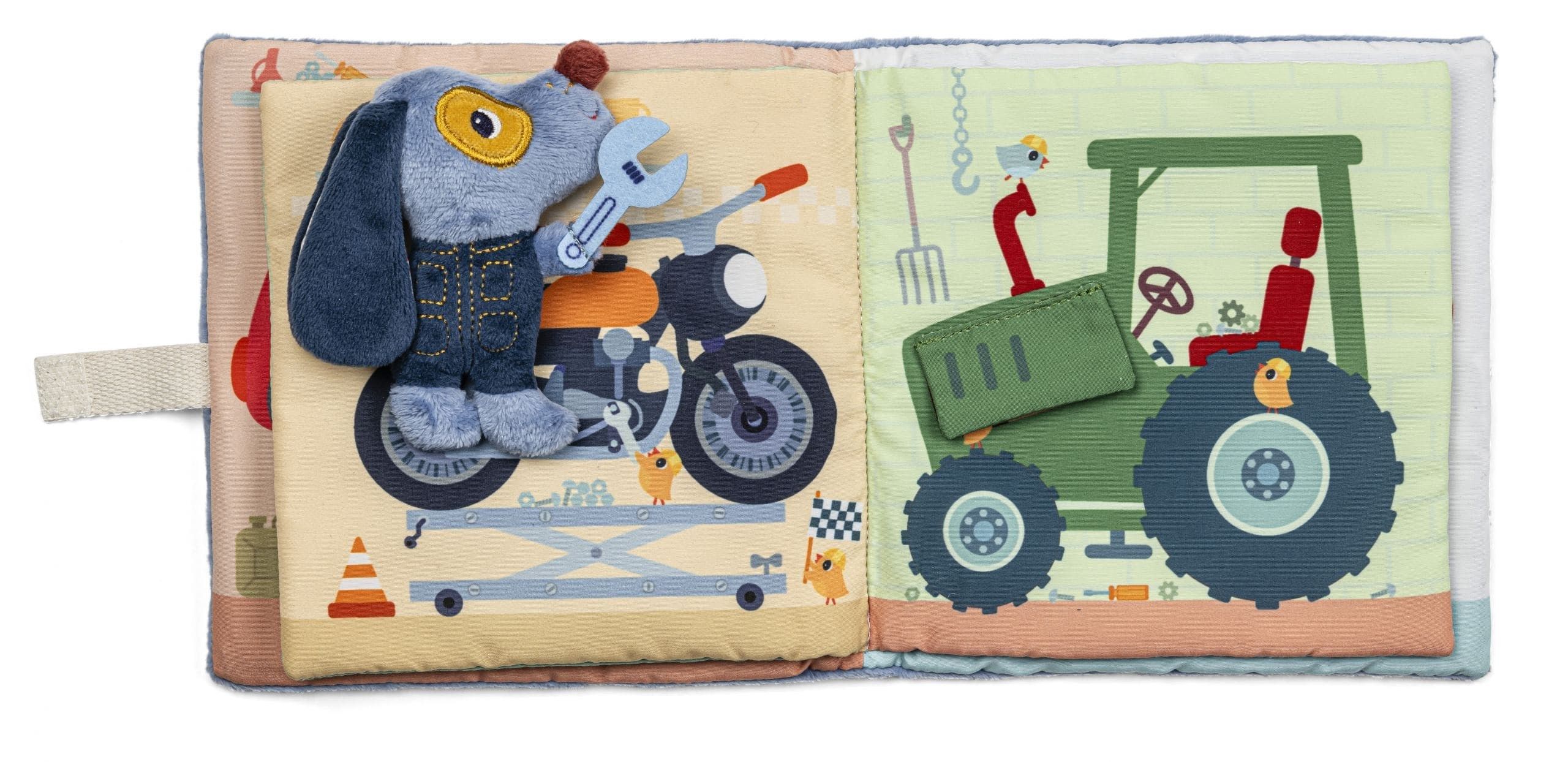 Quinta imagen del Libro de Actividades El Garaje de Jules de Lilliputiens